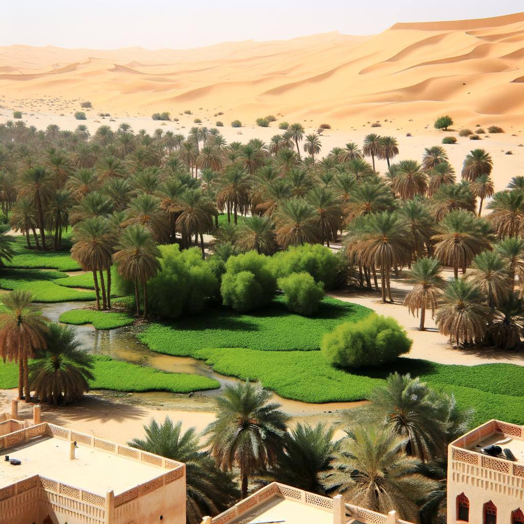 1. Al Ain Oasis A Green Haven in the Desert