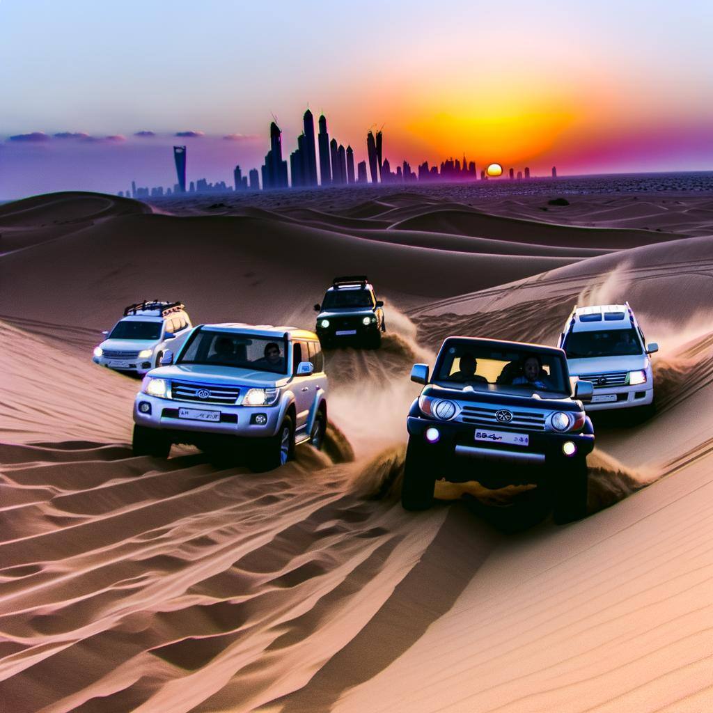 1. Dune Bashing in Dubai