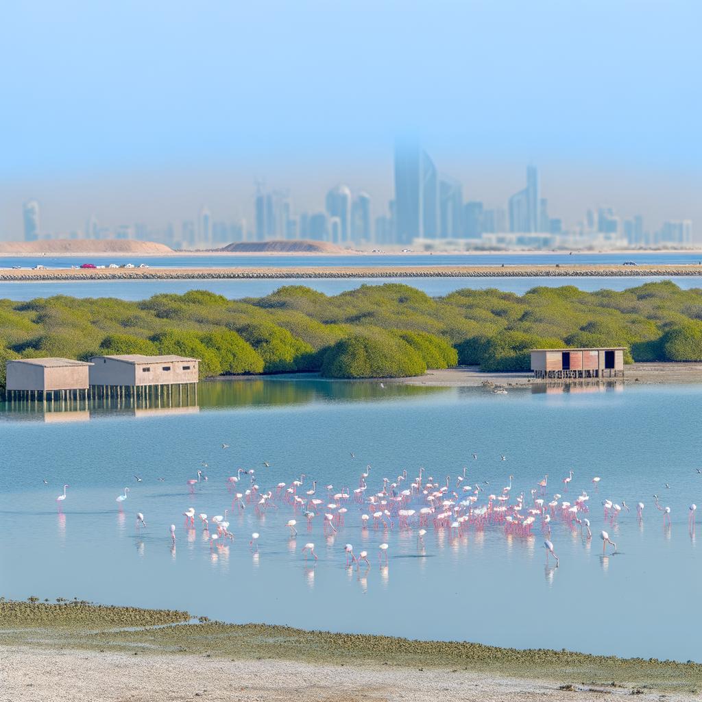 3. Explore the Ras Al Khor Wildlife Sanctuary